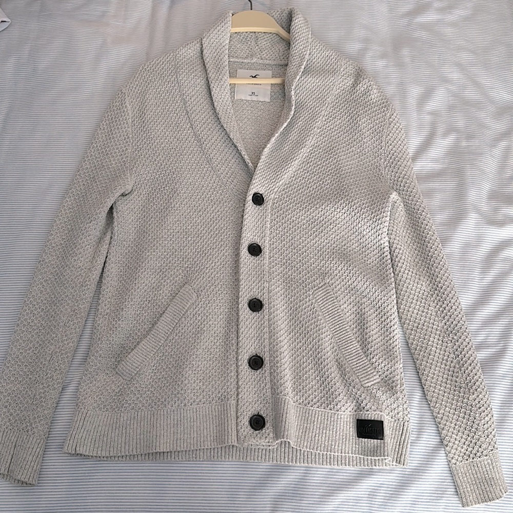 Hollister Stretched-Fit Cardigan